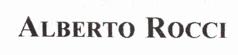ALBERTO ROCCI