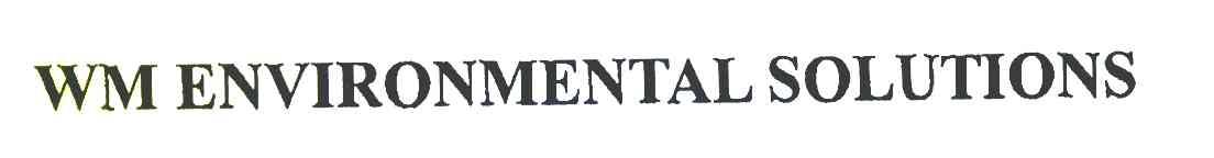 WM ENVIRONMENTAL SOLUTIONS