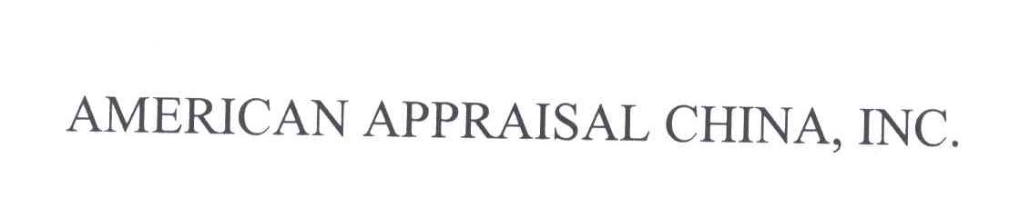 AMERICAN APPRAISAL CHINA INC
