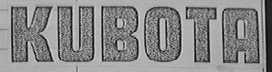 KUBOTA