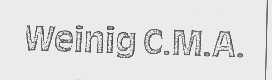 WEINIG C.M.A.