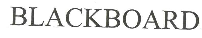 BLACKBOARD