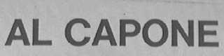 AL CAPONE