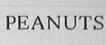 PEANUTS