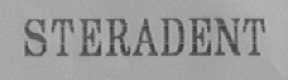 STERADENT