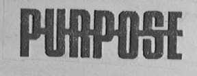 PURPOSE