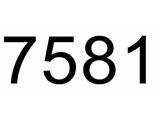 7581