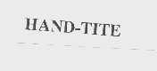 HAND-TITE