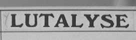 LUTALYSE