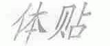 体贴
