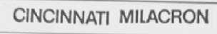 CINCINNATI MILACRON