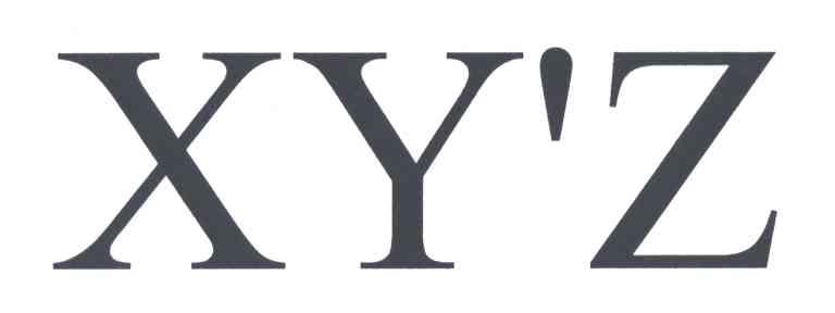 XY＇Z