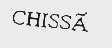 CHISSA