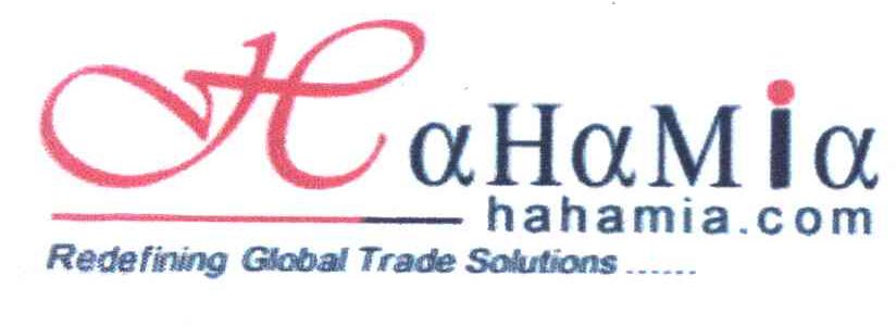 AHAMIA HAHAMIA.COM REDEFINING GLOBALTRADE SOLUTIONS H
