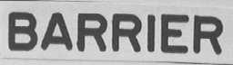 BARRIER