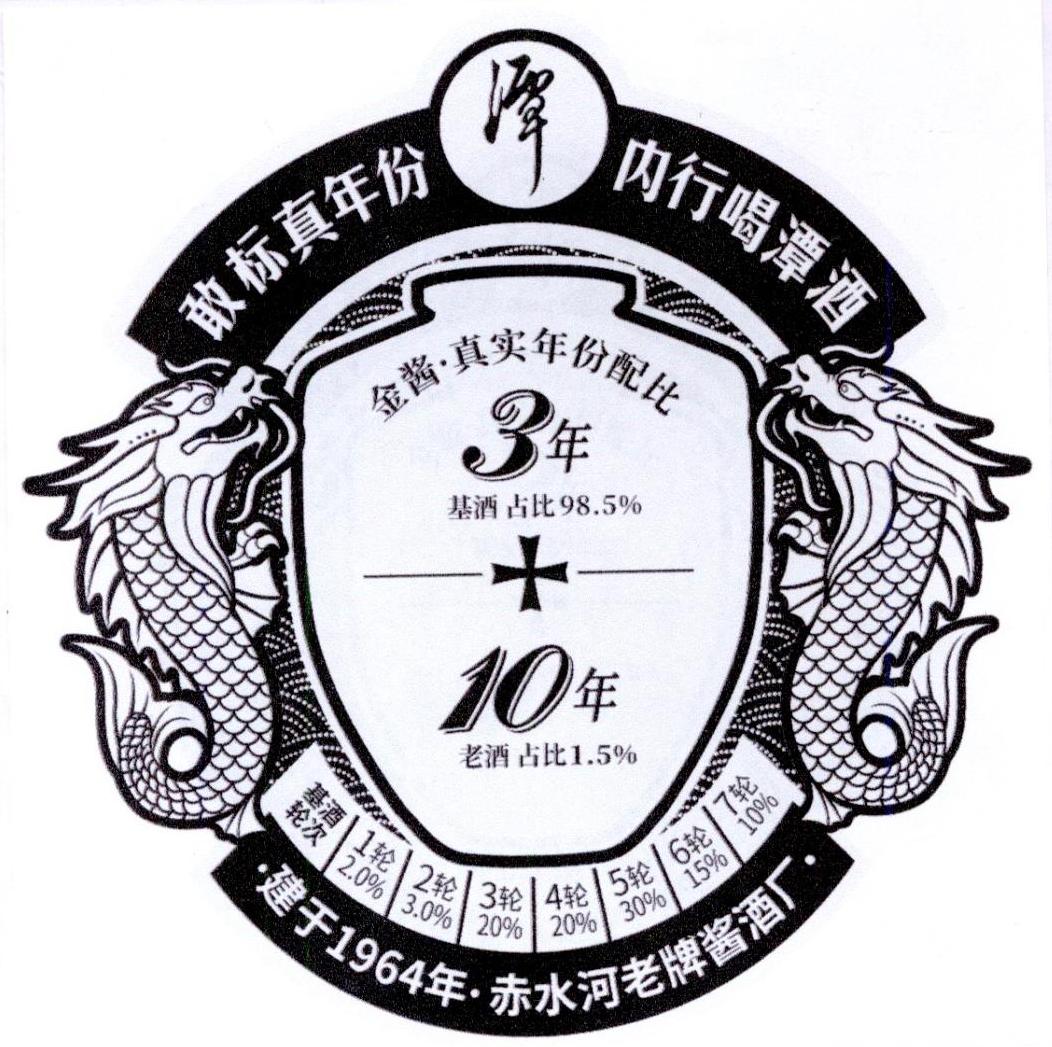 敢标真年份 潭 内行喝潭酒 建于1964年&middot;赤水河老牌酱酒厂