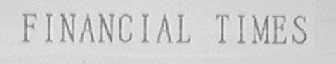 FINANCIAL TIMES
