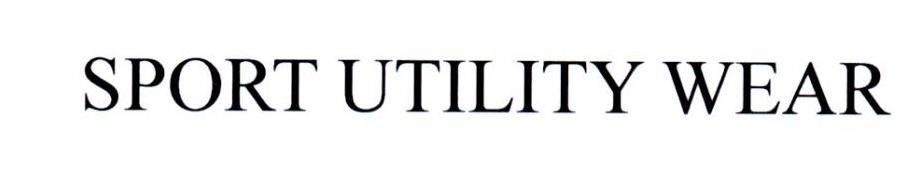 SPORT UTILITY WEAR