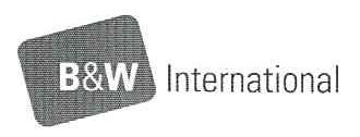 B&W INTERNATIONAL
