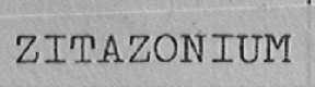 ZITAZONIUM