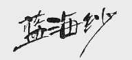 蓝海纱