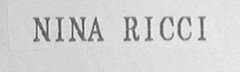 NINA RICCI