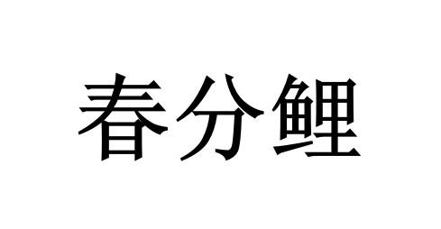 春分鲤