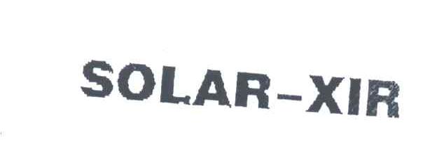 SOLAR-XIR