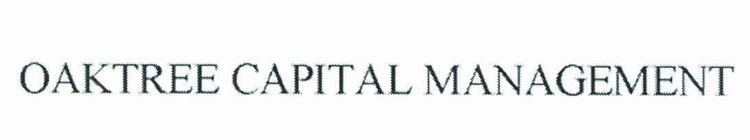 OAKTREE CAPITAL MANAGEMENT