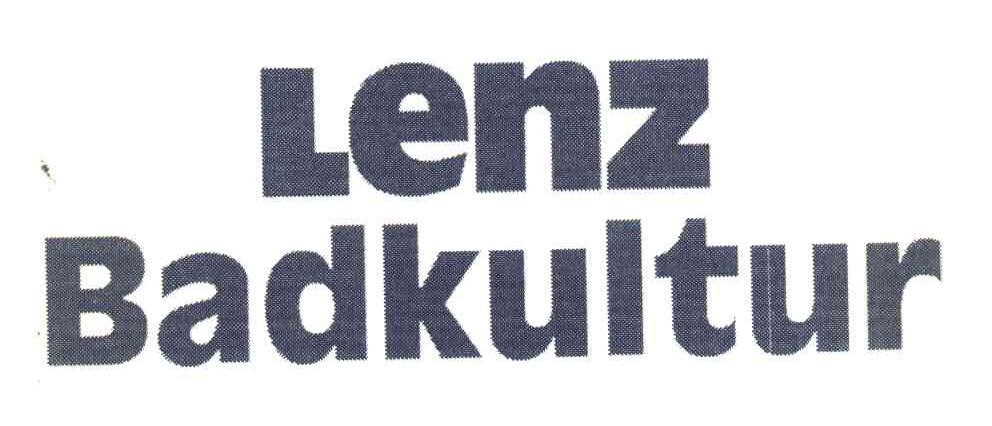 LENZ BADKULTUR