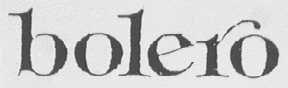 BOLERO