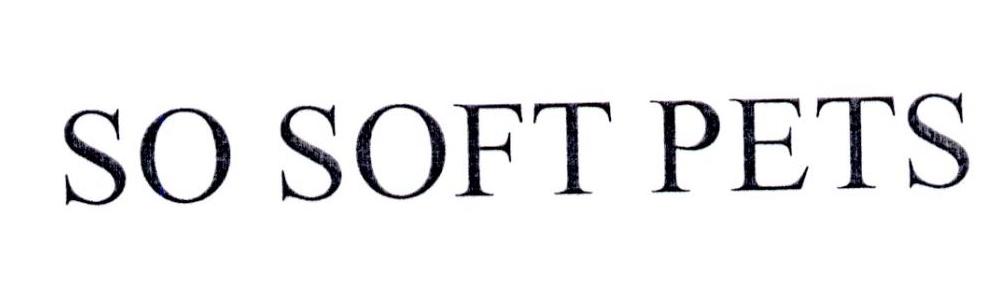 SO SOFT PETS