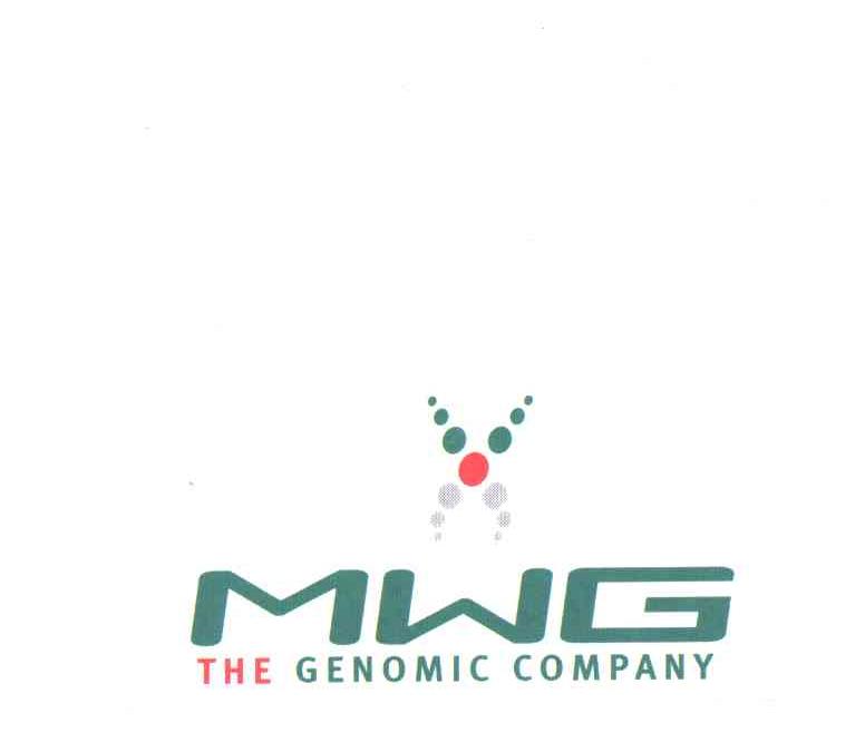 MWG;THE GENOMIC COMPANY;THE GENOMIC