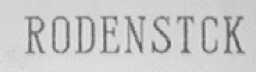 RODENSTCK