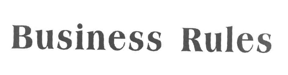 BUSINESS RULES