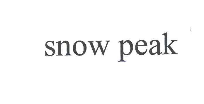 SNOW PEAK