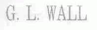G.L. WALL