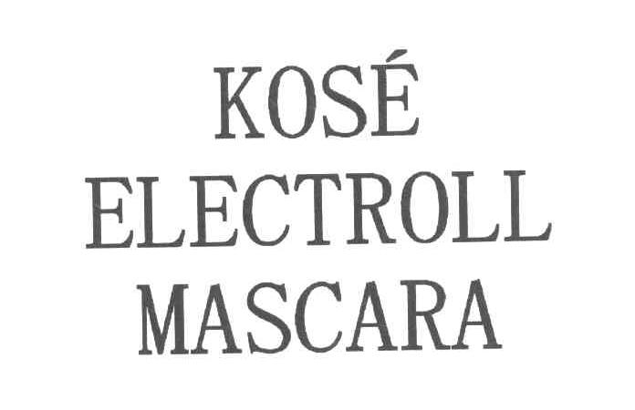 KOSE ELECTROLL MASCARA