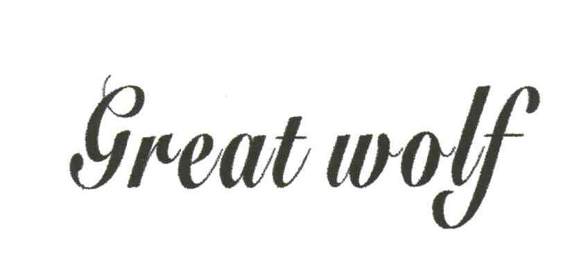 GREAT WOLF