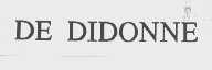 DE DIDONNE