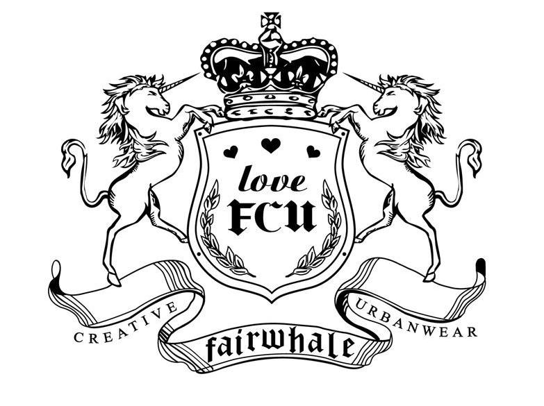 LOVE FCU CREATIVE URBANWEAR FAIRWHALE