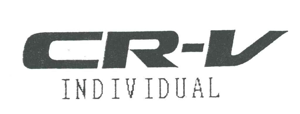 CR-V;INDIVIDUAL