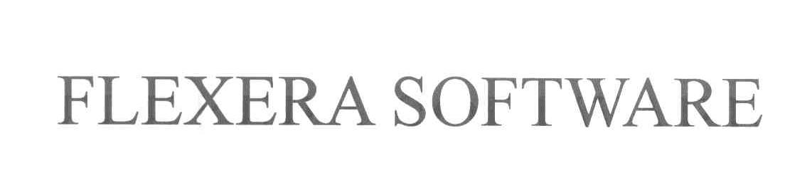 FLEXERA SOFTWARE