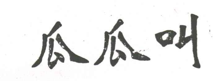 瓜瓜叫