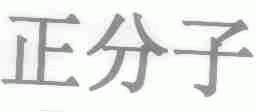 正分子
