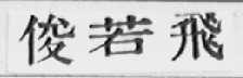 俊若飞
