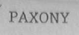 PAXONY