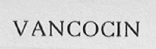VANCOCIN