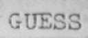 GUESS