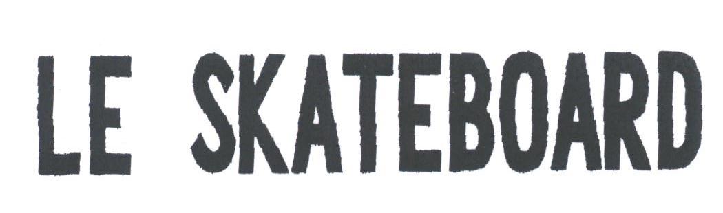 LE SKATEBOARD